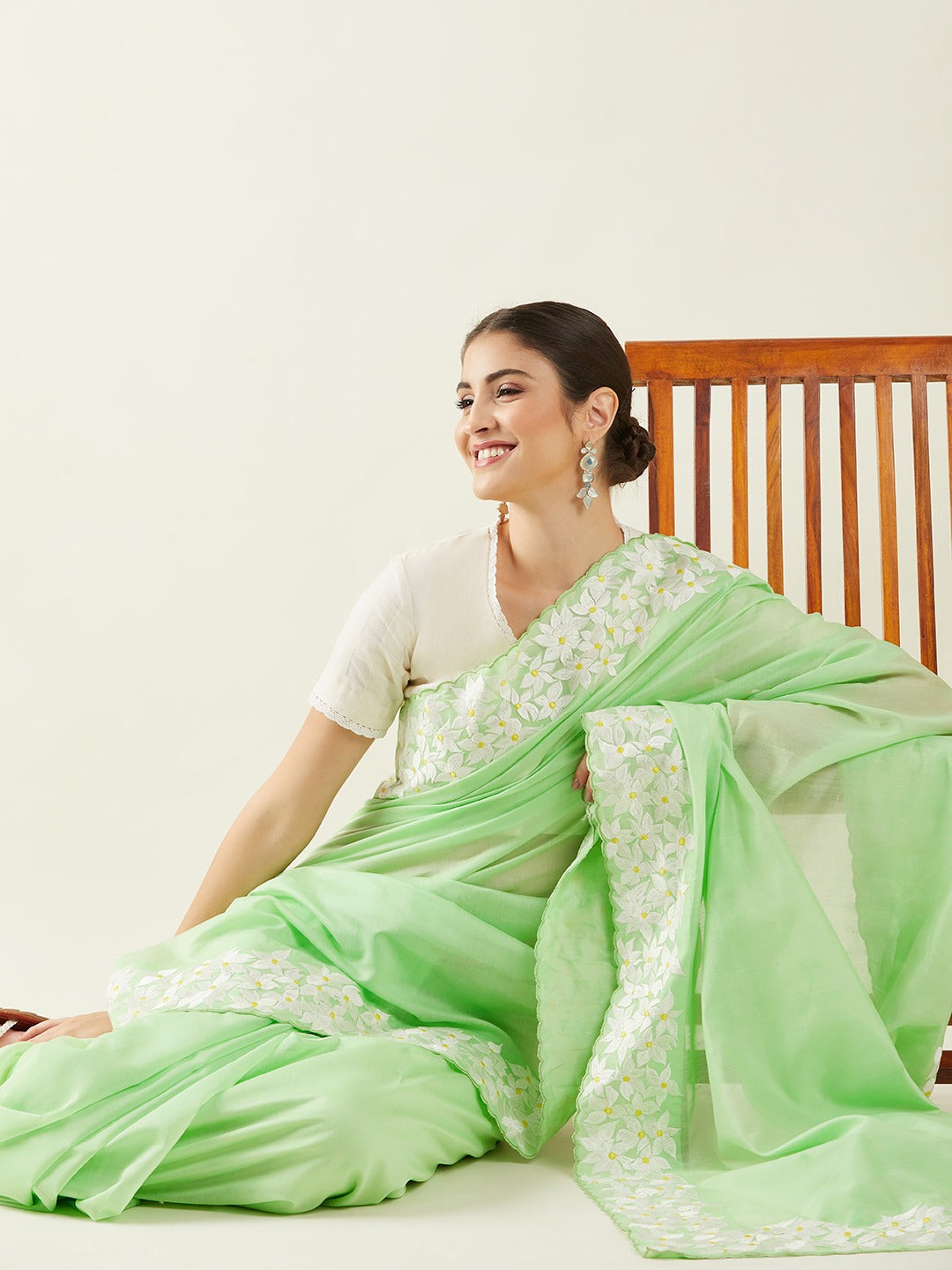 Champa| Frangipani Saree