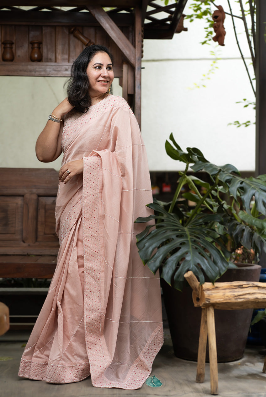 Rose Tea Sari