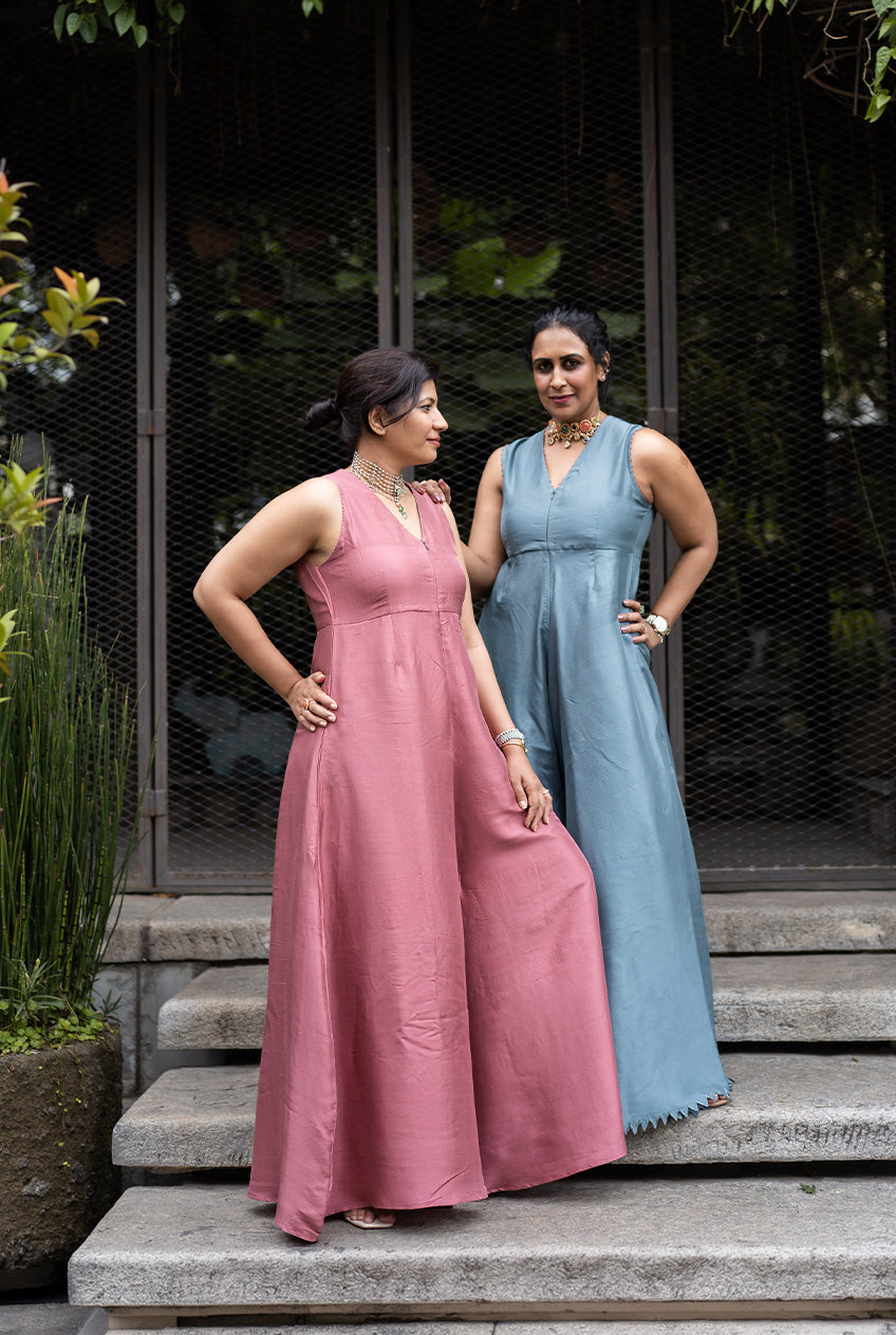 Meera Old Rose Jumpsuit