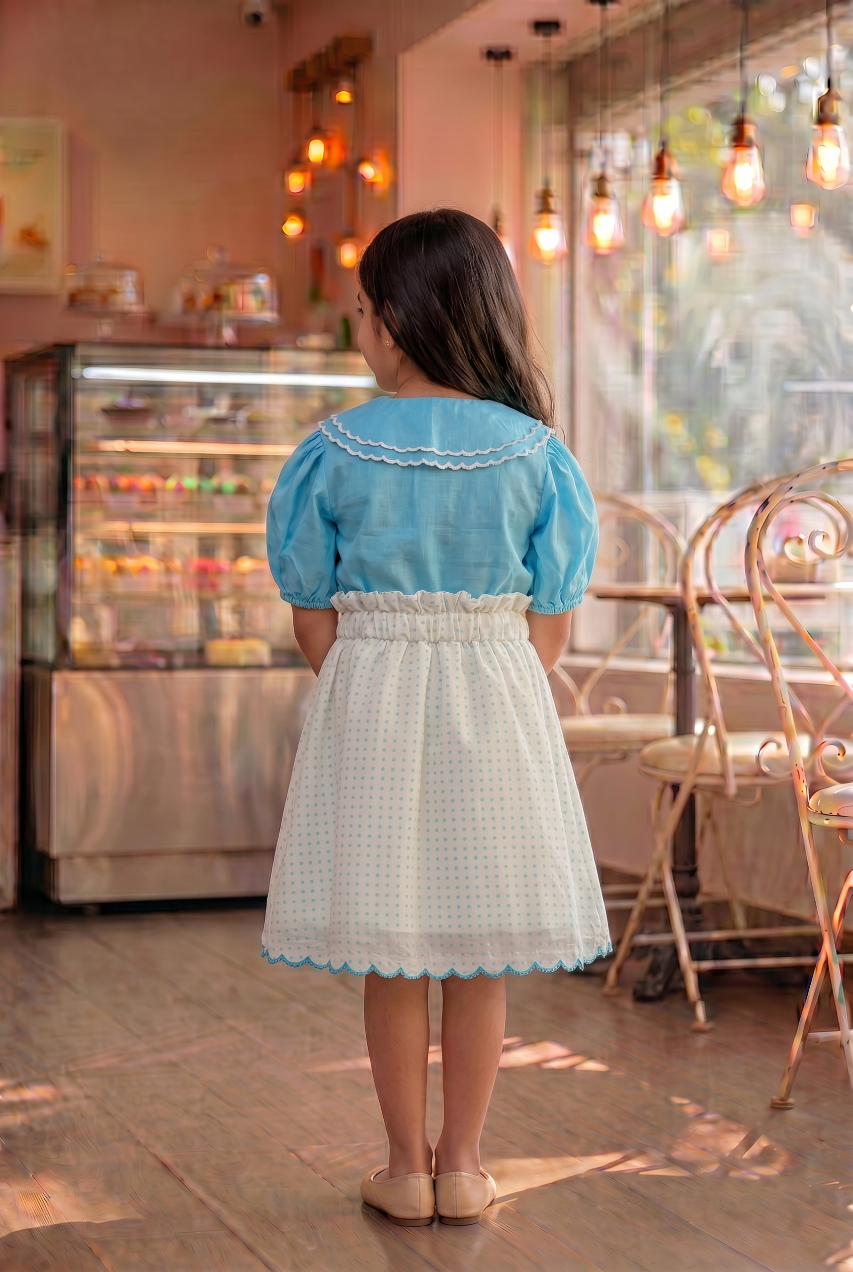 The Raindrop Skirt Set
