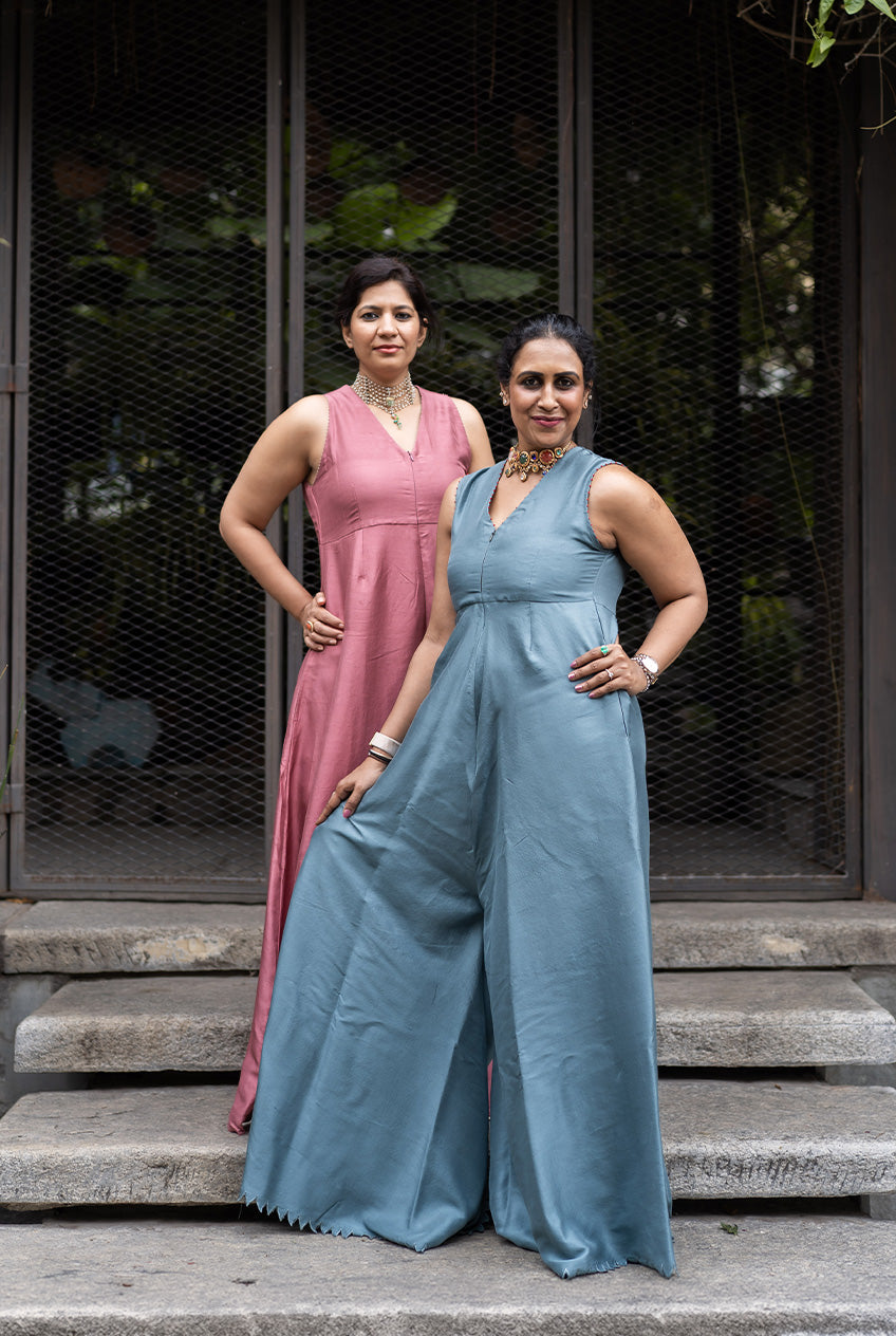 Meera Old Rose Jumpsuit