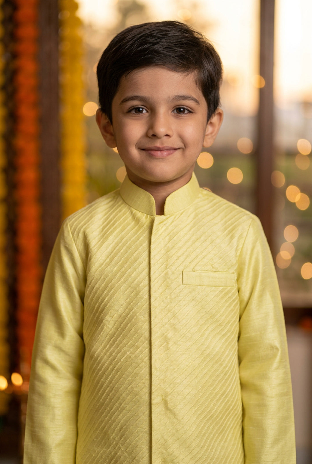Pintucked Kurta set