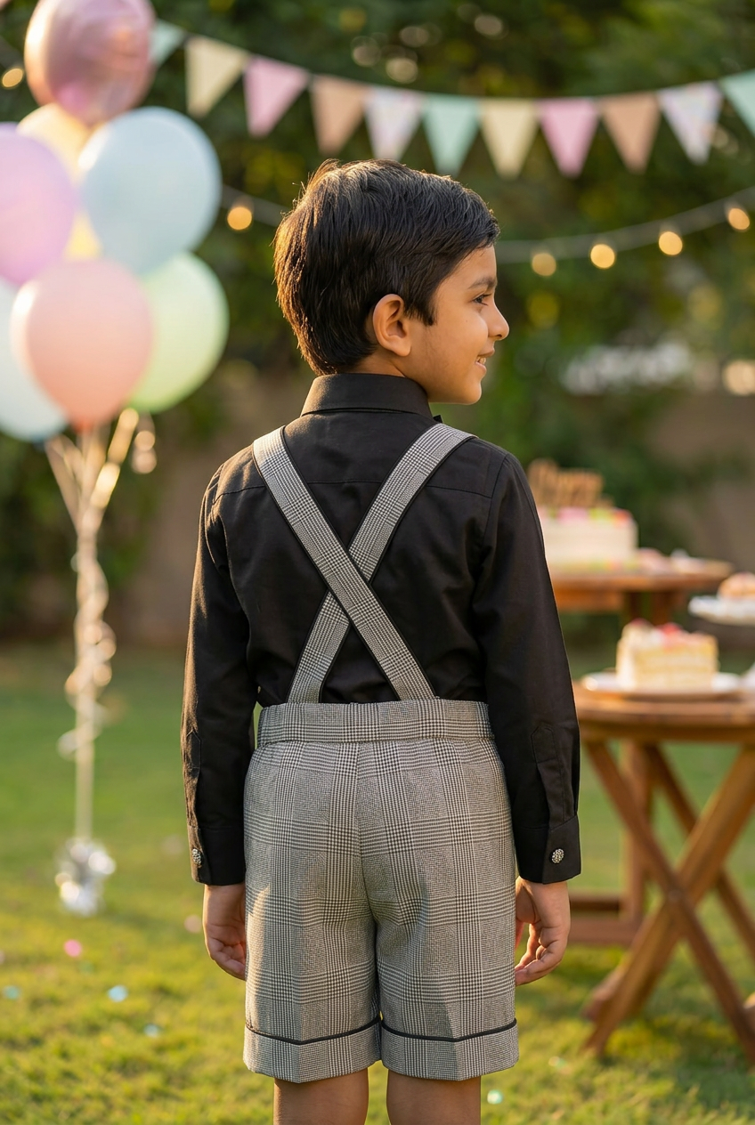 The Indian Tuxedo- Black