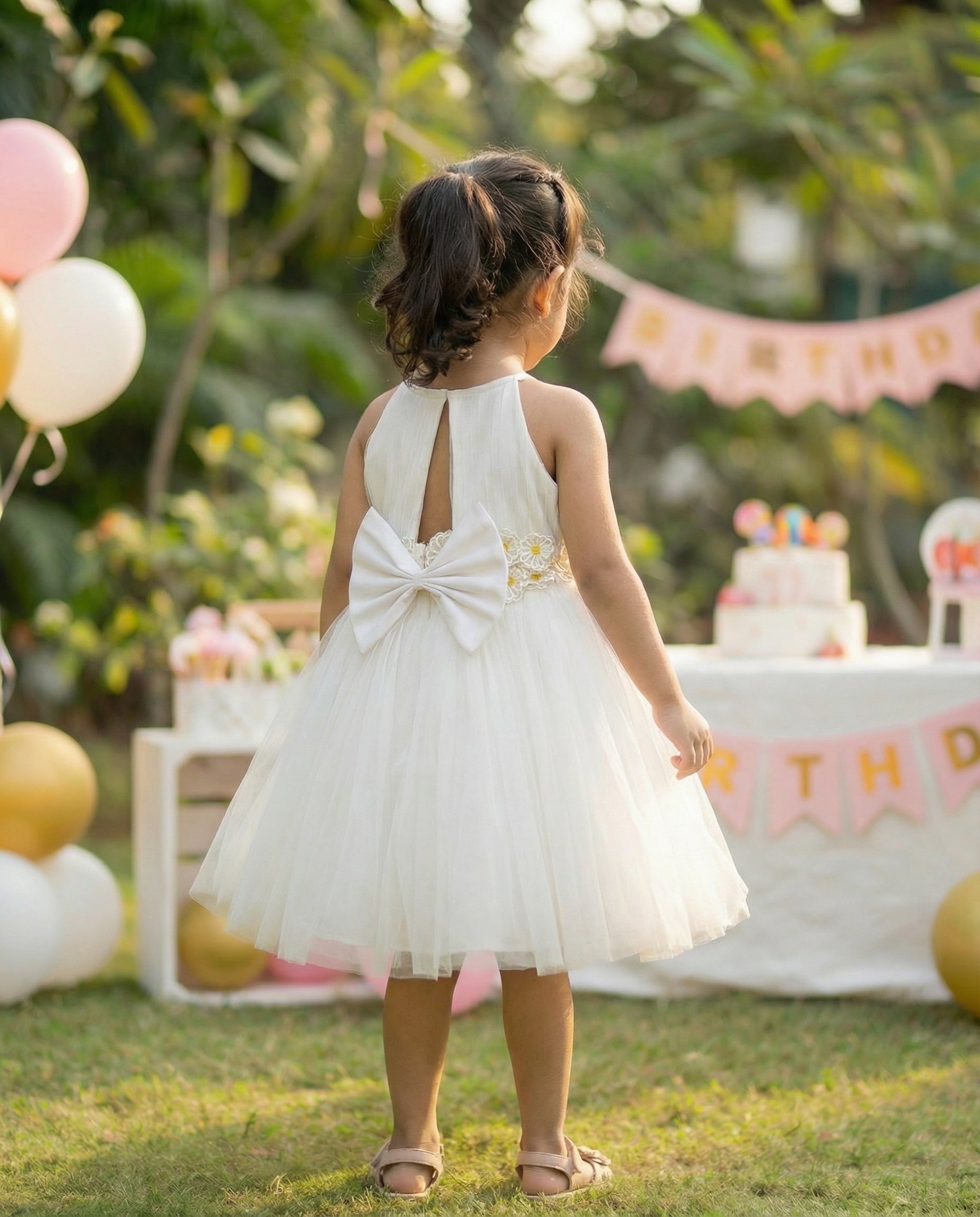 Daisy dress-ivory dress