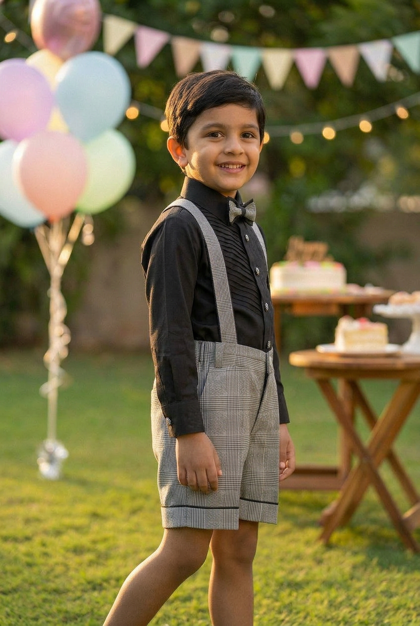 The Indian Tuxedo- Black