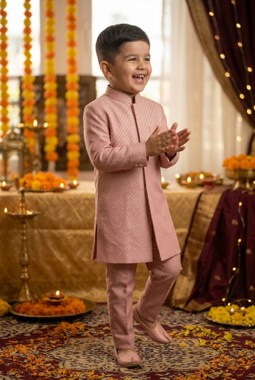 Pintucked Kurta set