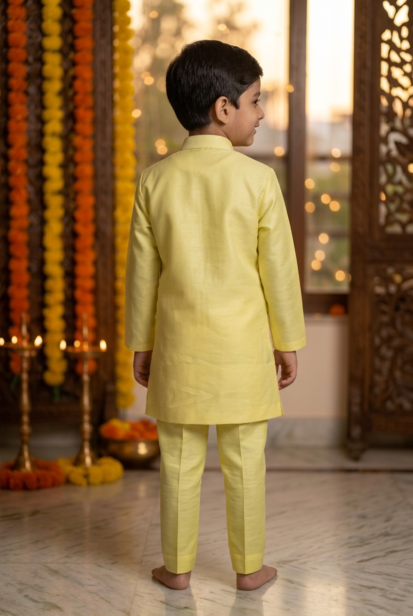 Pintucked Kurta set
