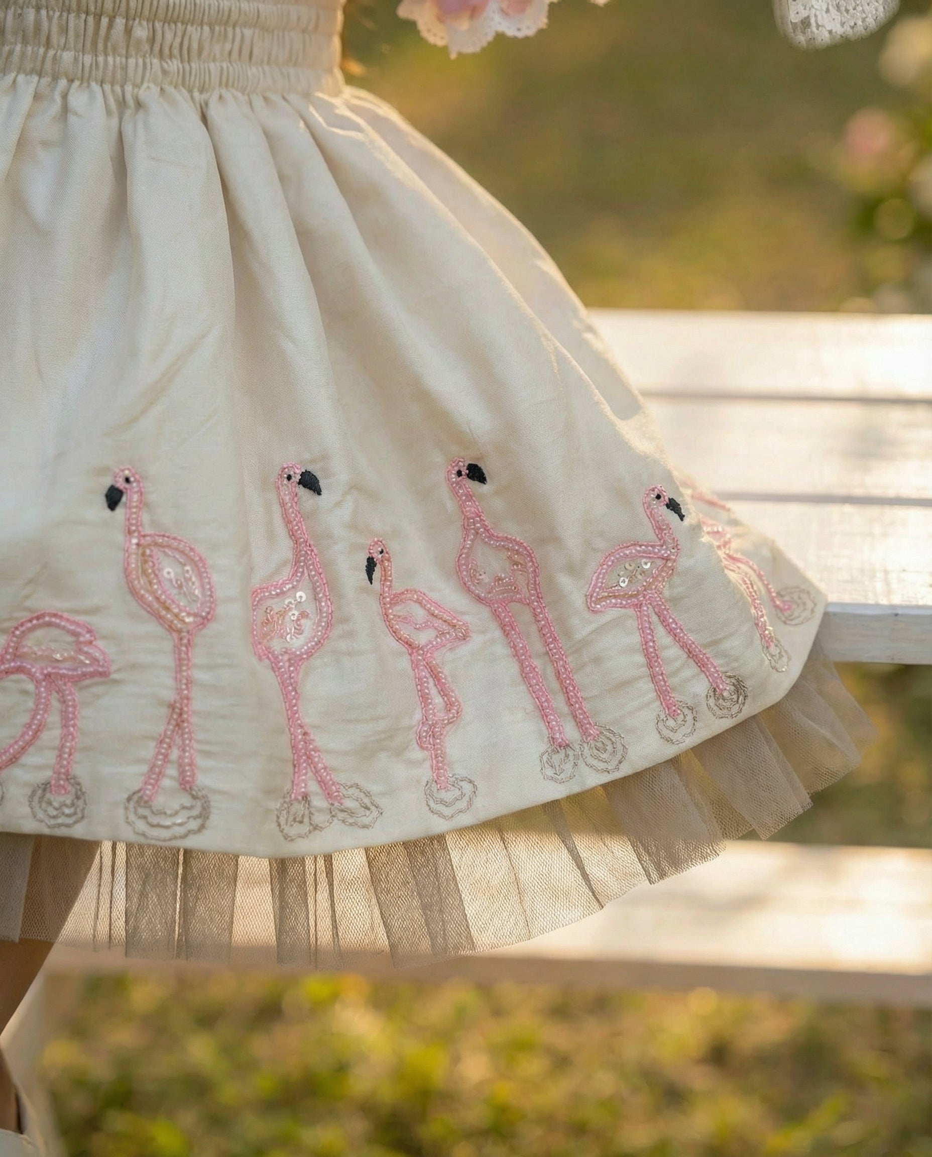 Dancing Flamingos Set dress