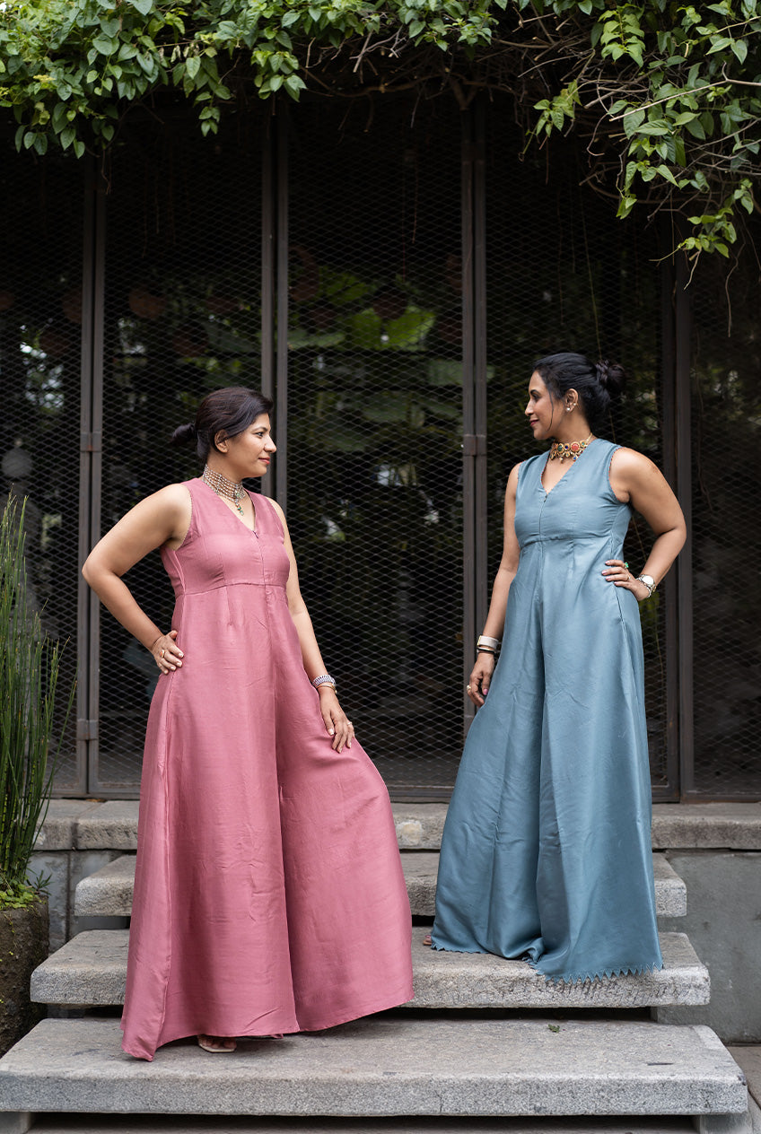 Meera Old Rose Jumpsuit