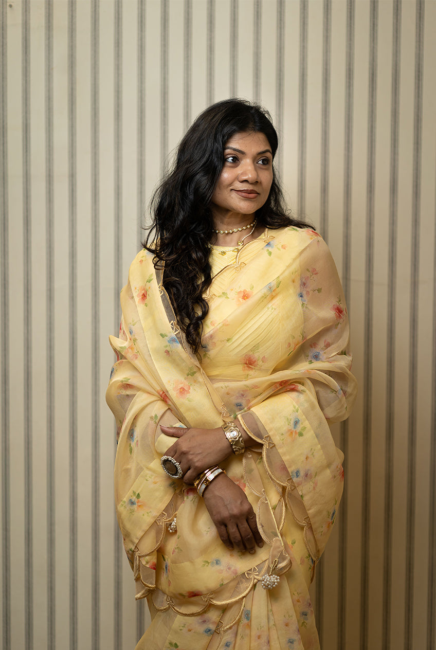 Custard Tart Sari