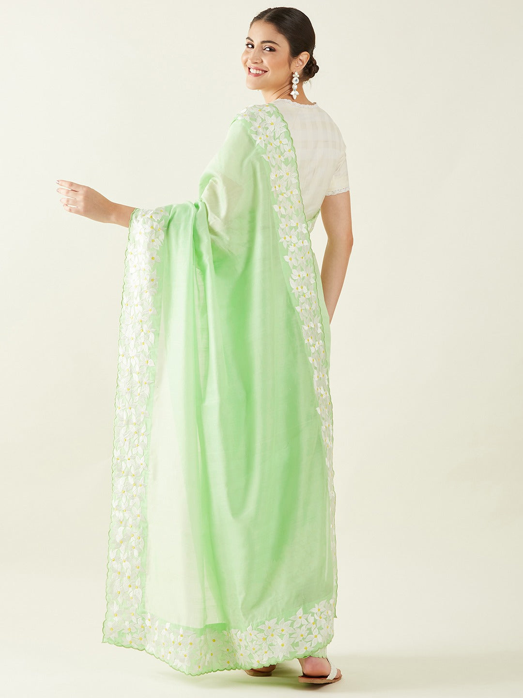Champa| Frangipani Saree