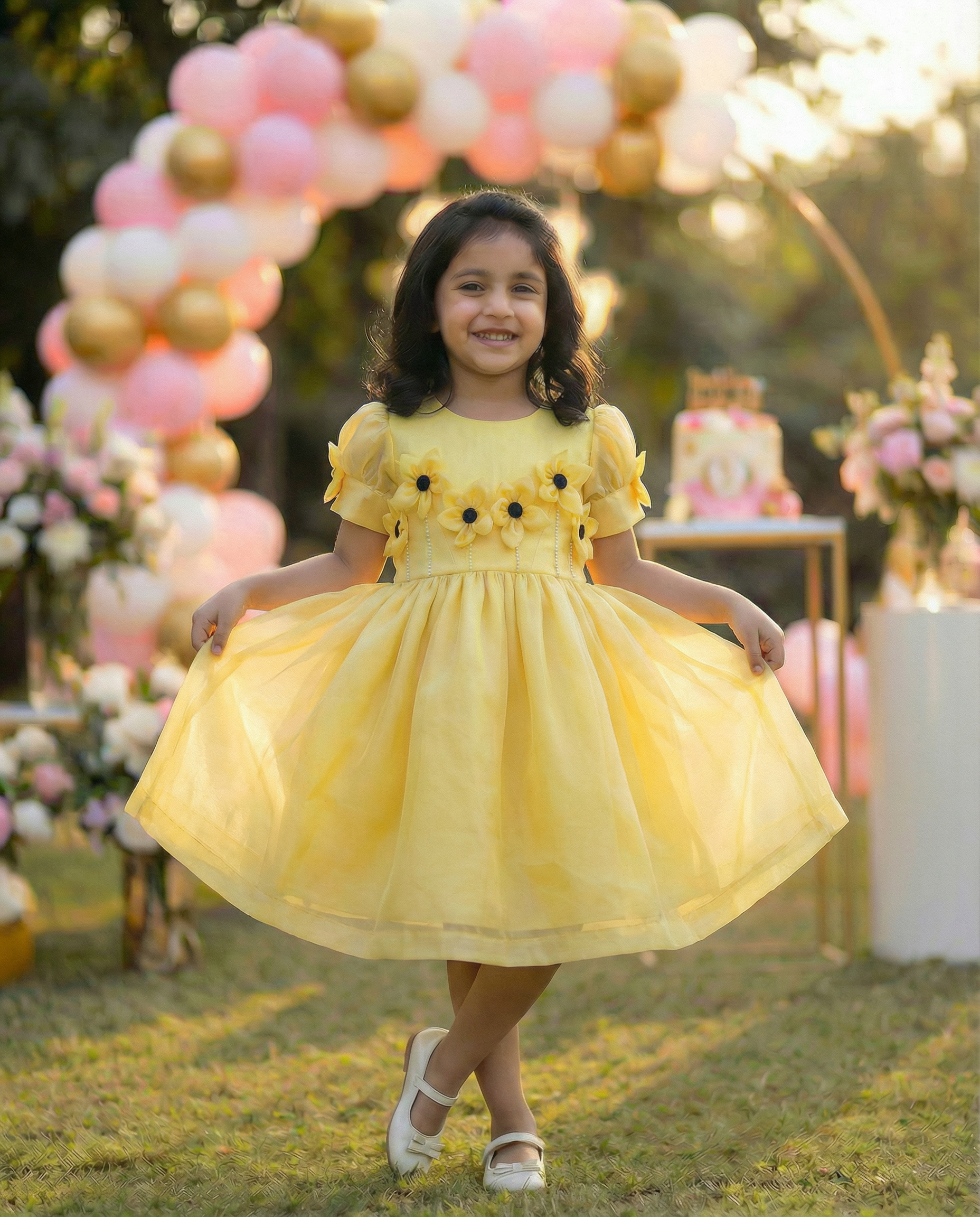 Sunlit play dress