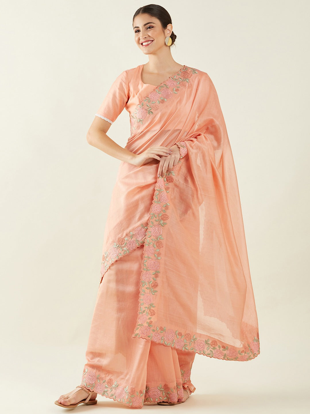 Gulaab| Rose Saree