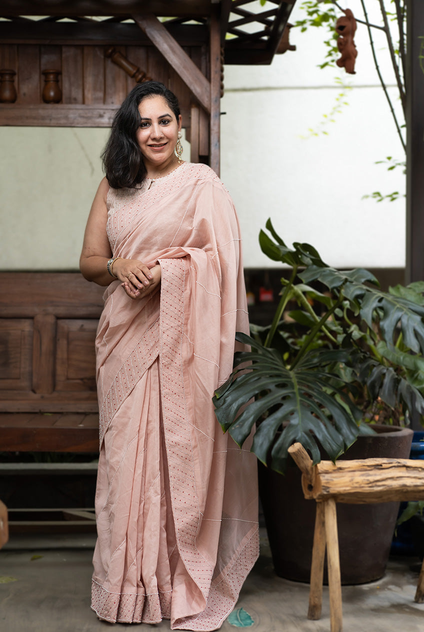 Rose Tea Sari