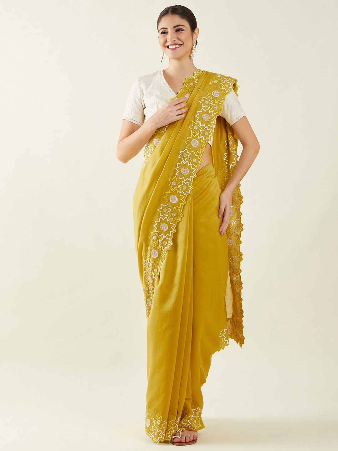 Nargis| Daffodil Saree