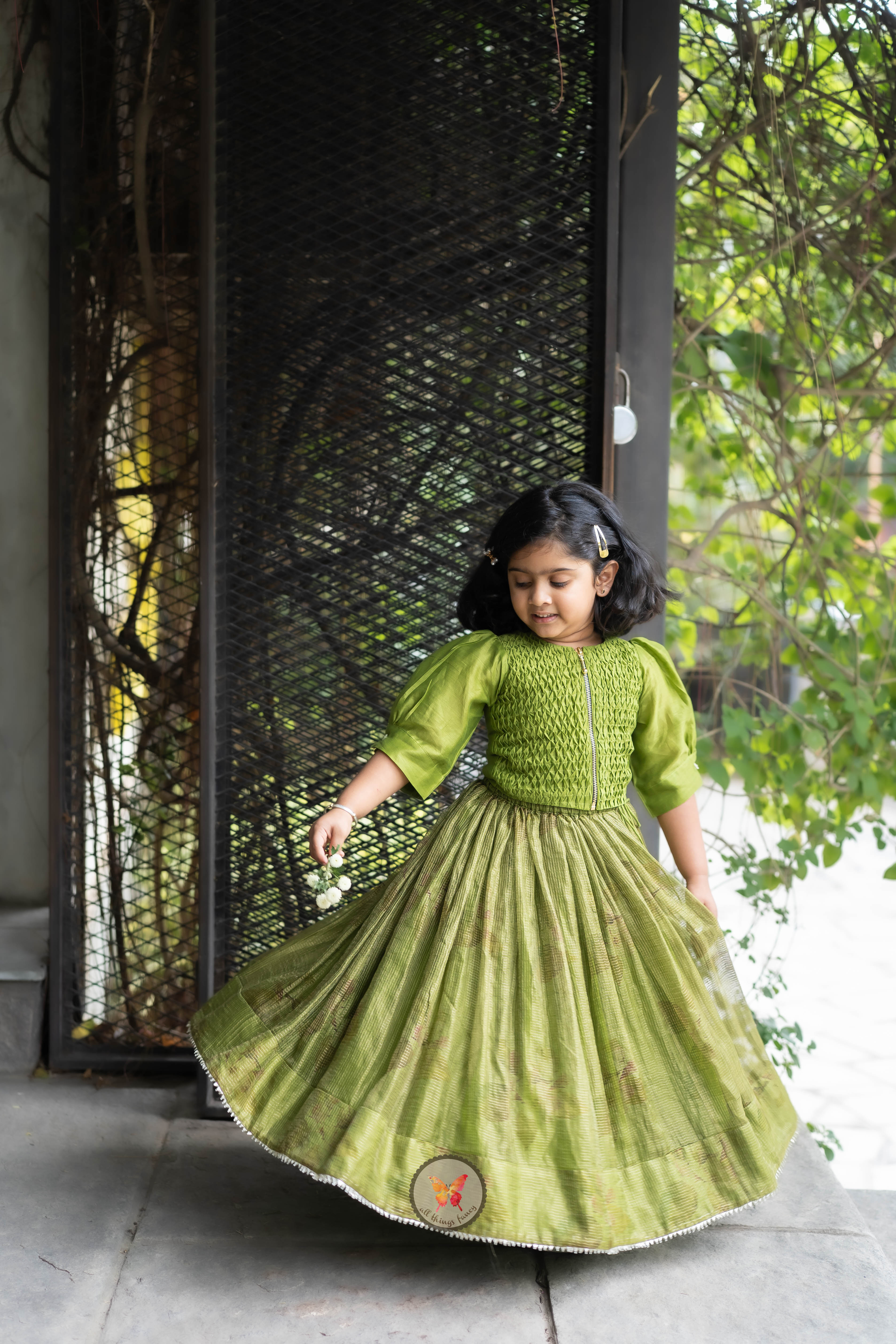 The Moss Green Flora Set