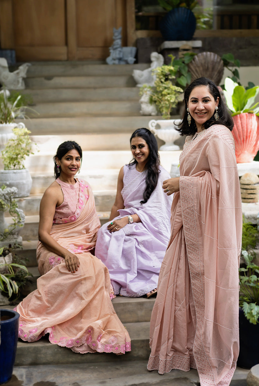 Rose Tea Sari