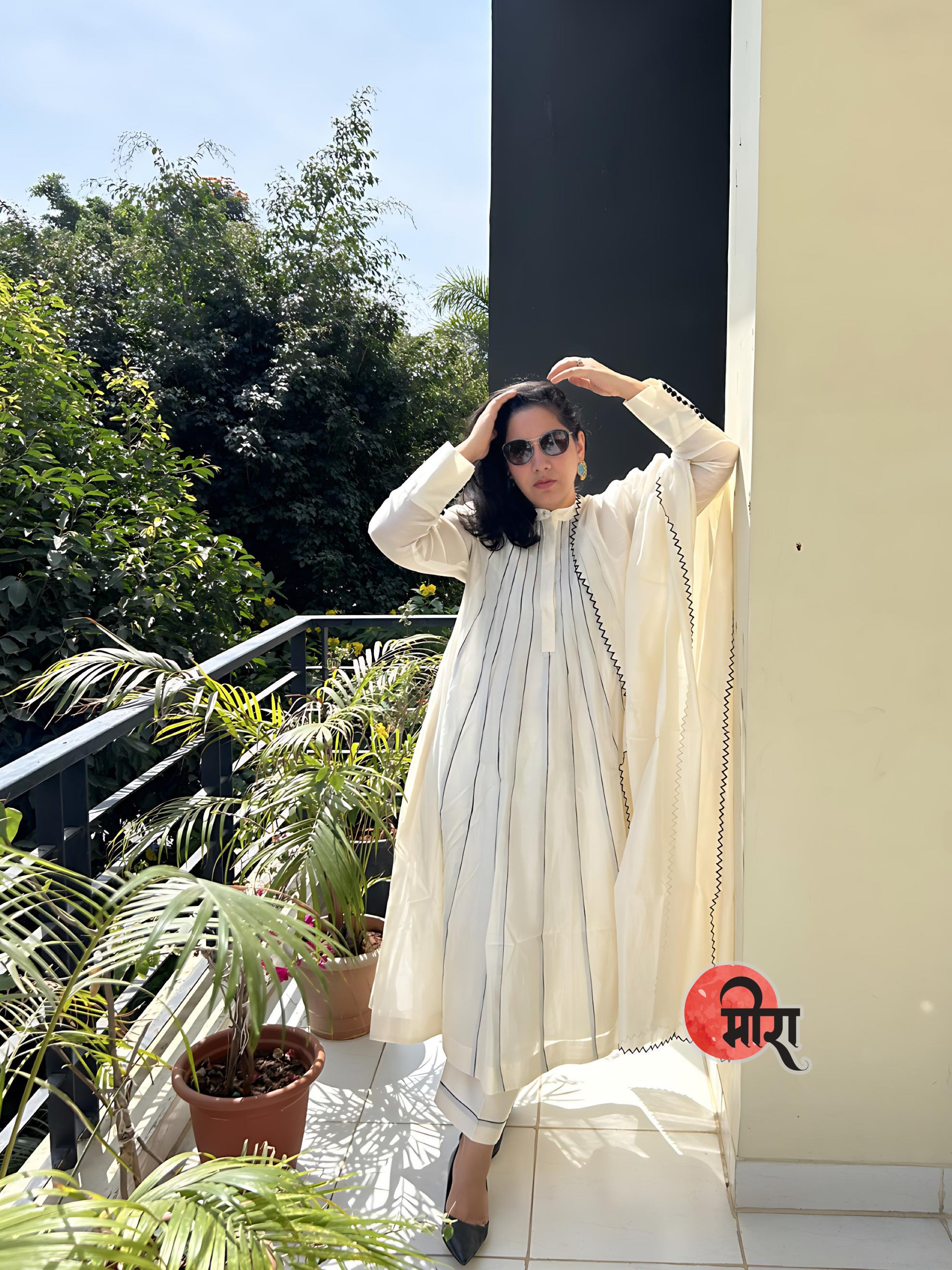 Pearl Kalidar Kurta Set