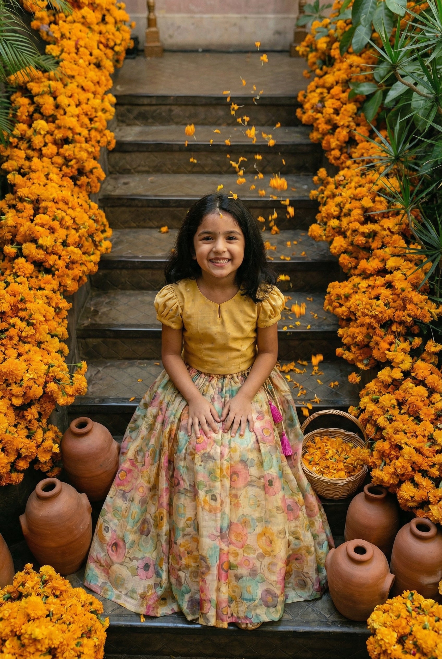 Chamak Tara Lehenga- Sunhera