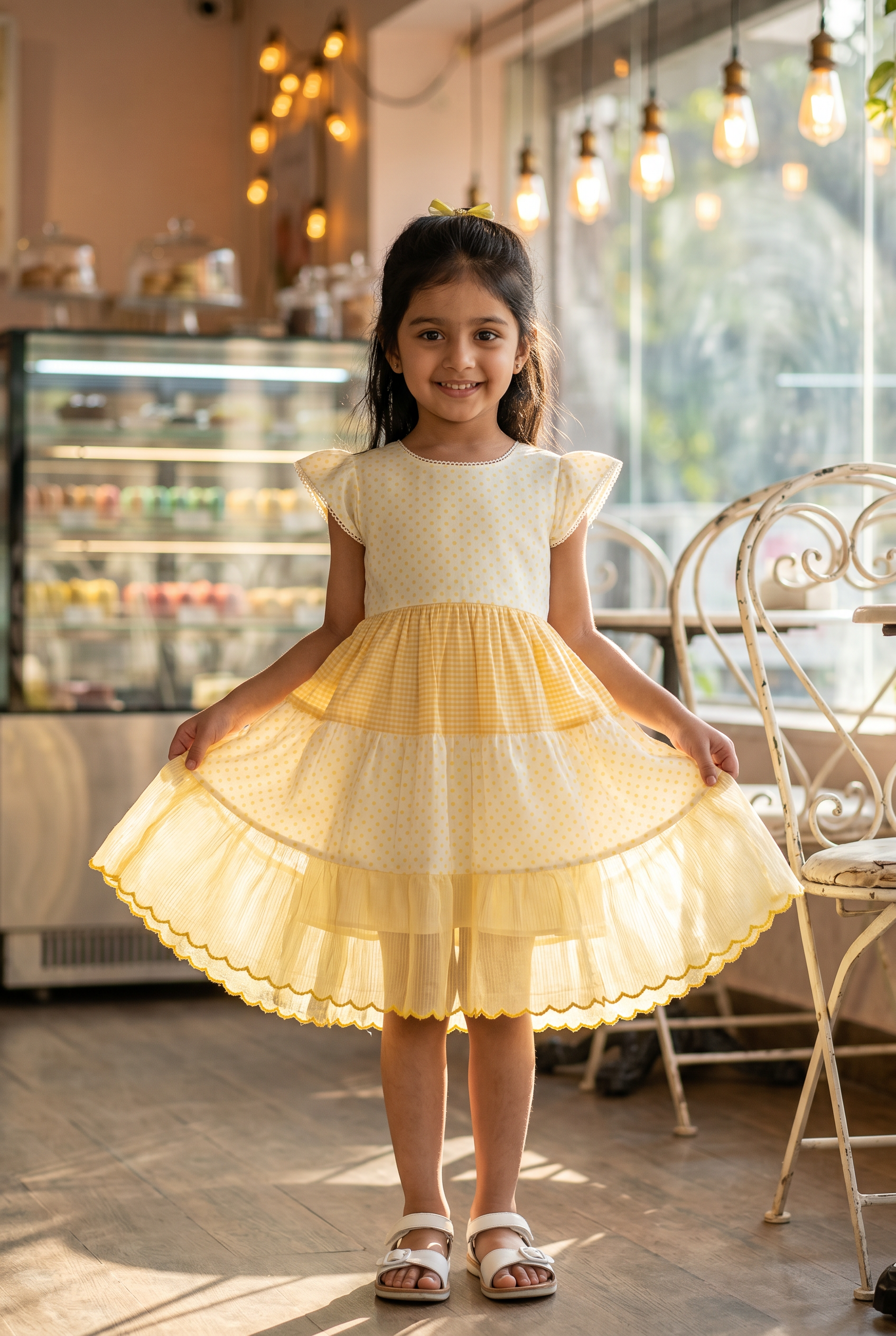 Mango Tiered Dress