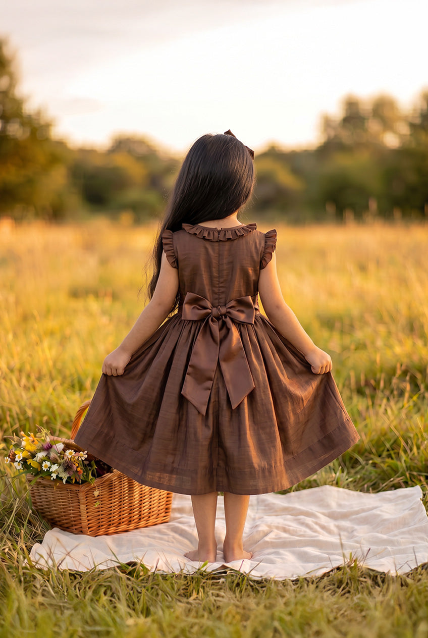 Choco Handsmocked dress