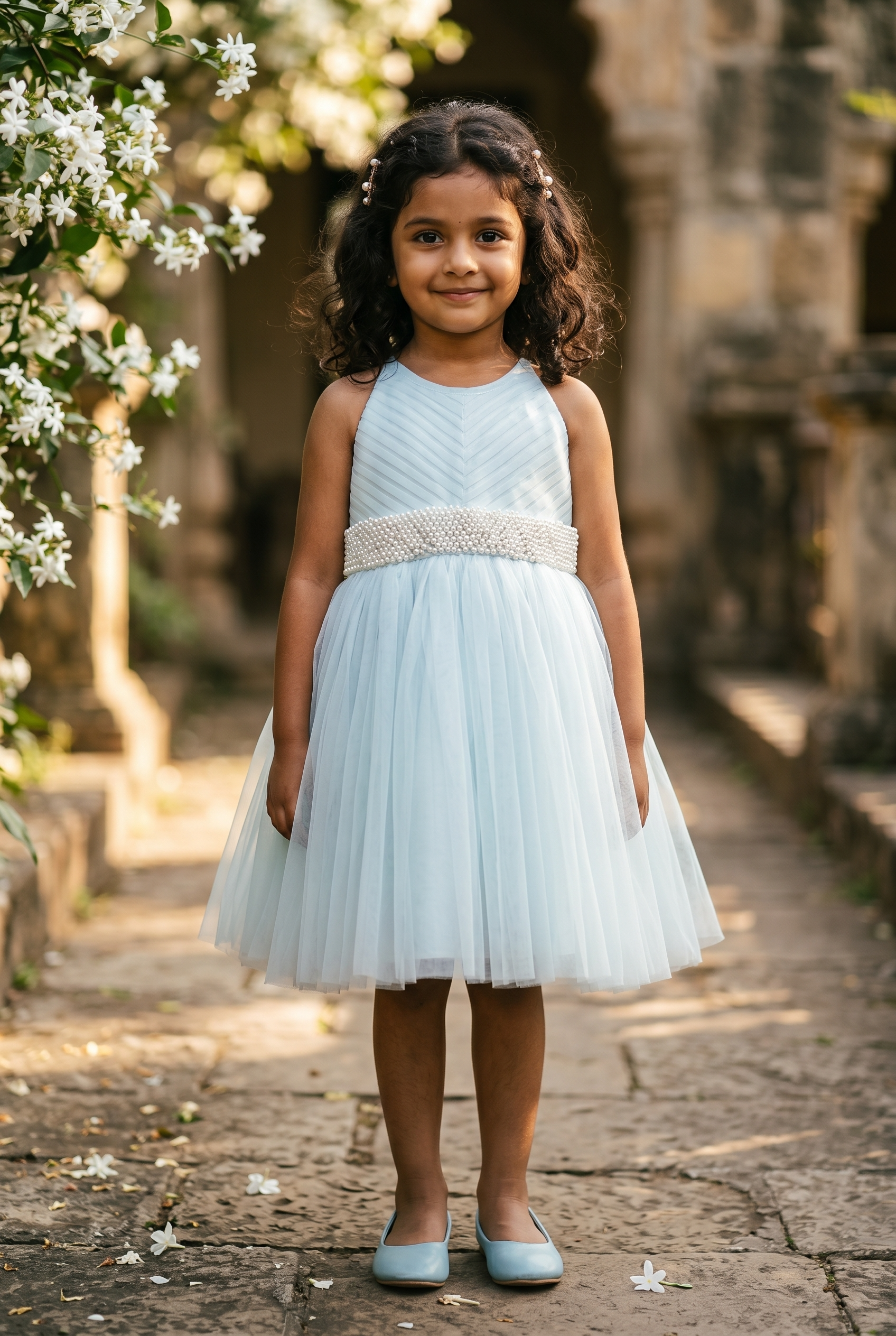 sky pearl dress
