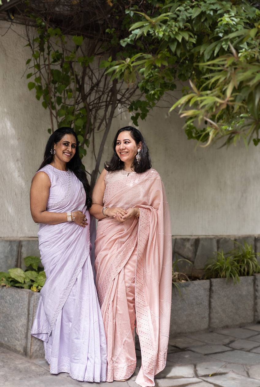 Lavender Earl Grey Tea Sari