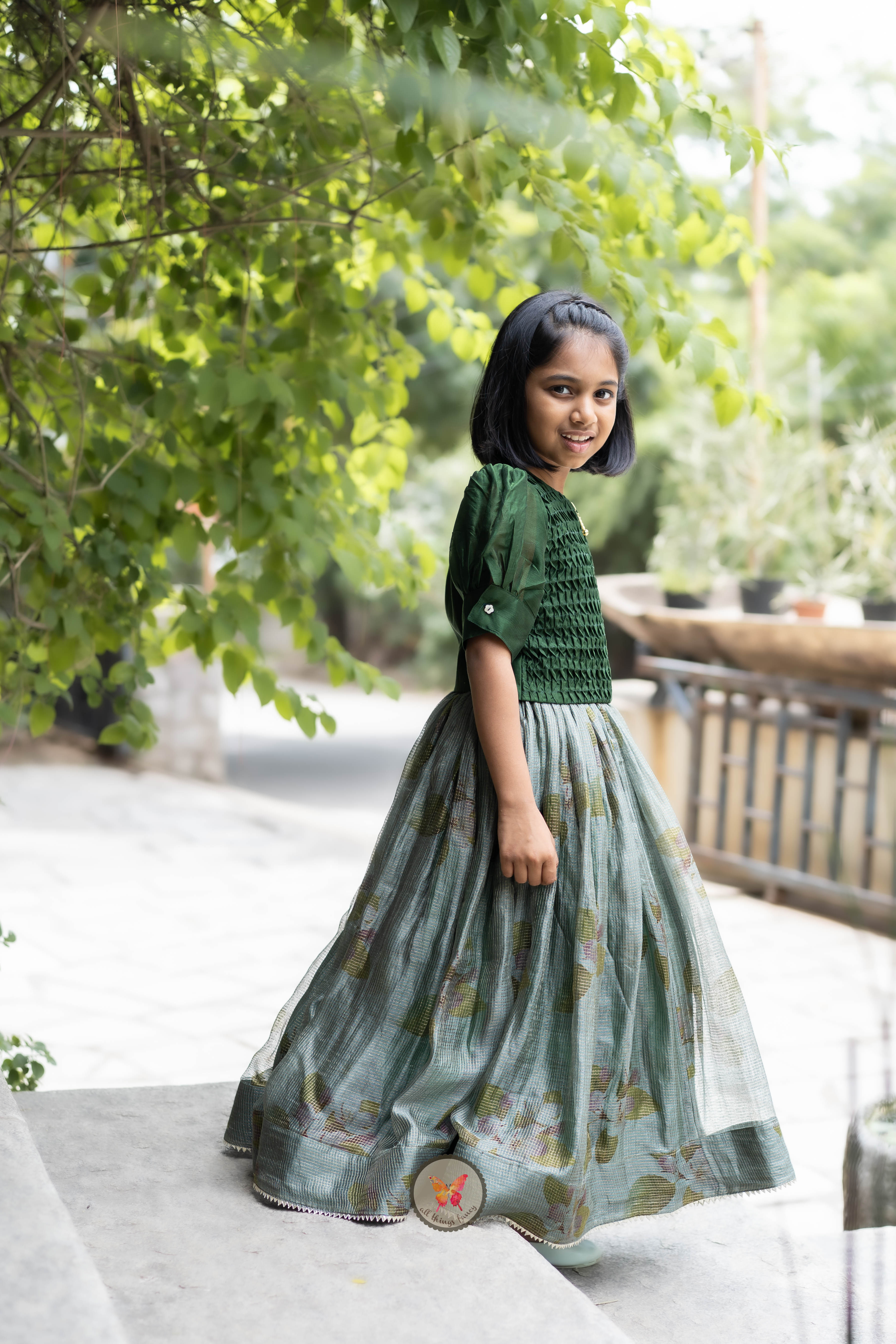 The Teal Green Flora Set