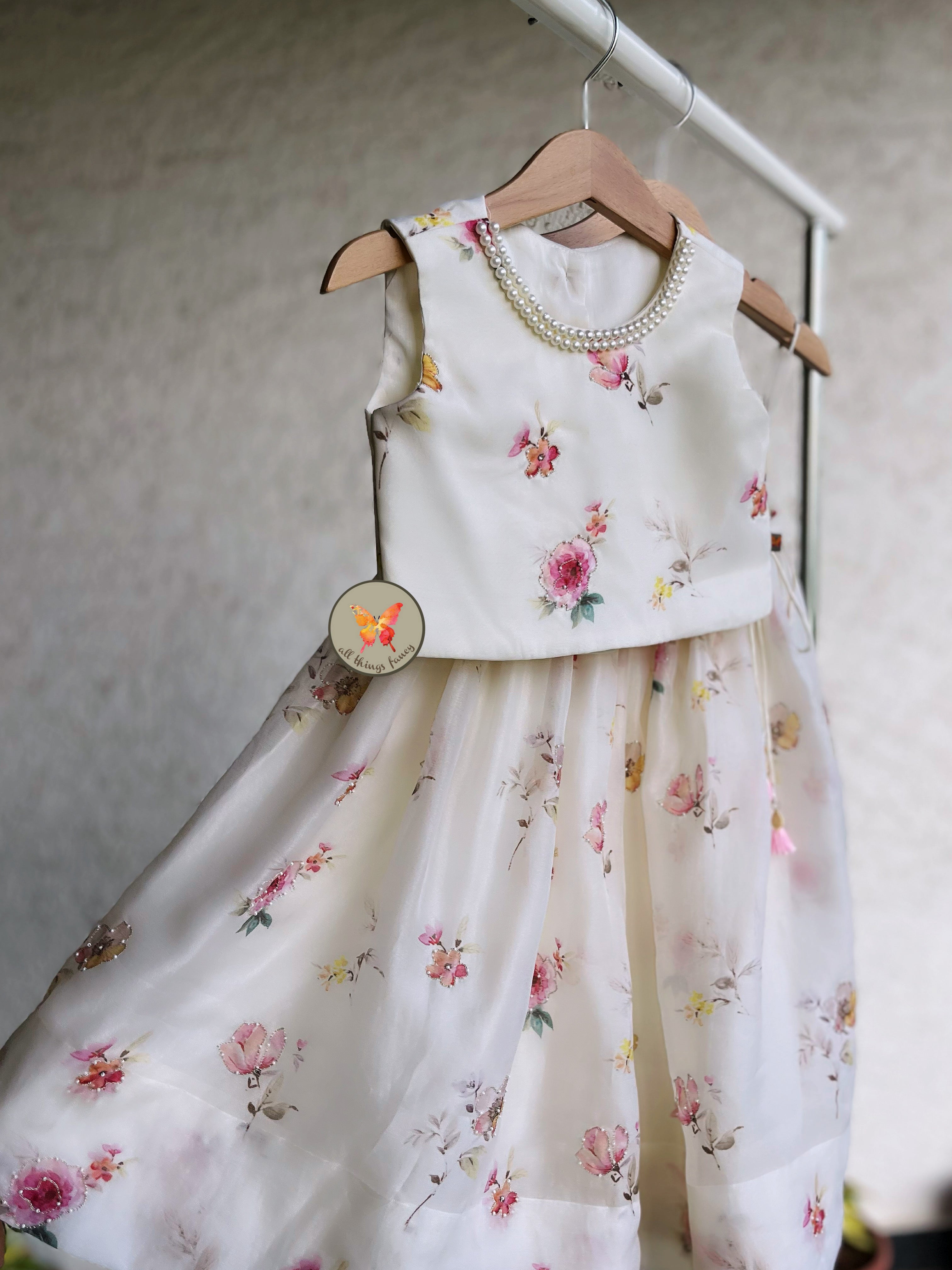 A summer wedding lehenga set- IVORY