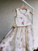 Load image into Gallery viewer, A summer wedding lehenga set- IVORY
