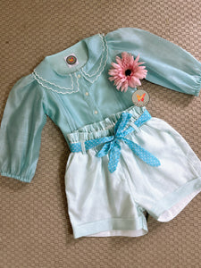 The Raindrop Shorts Set