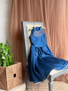 Sheeshewala Lehenga- Neela