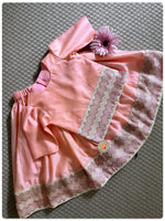 Load image into Gallery viewer, Kantha Border Lehenga Choli- Pink

