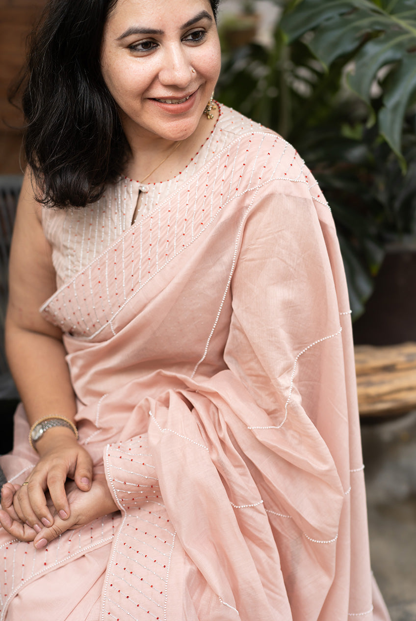Rose Tea Sari