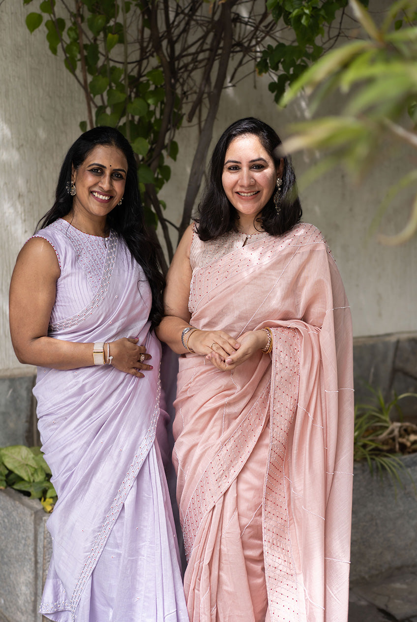 Lavender Earl Grey Tea Sari