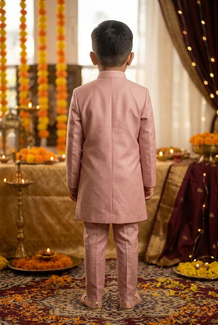 Pintucked Kurta set
