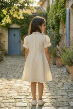 Load image into Gallery viewer, Indian Frenchknot Dress- Ivory
