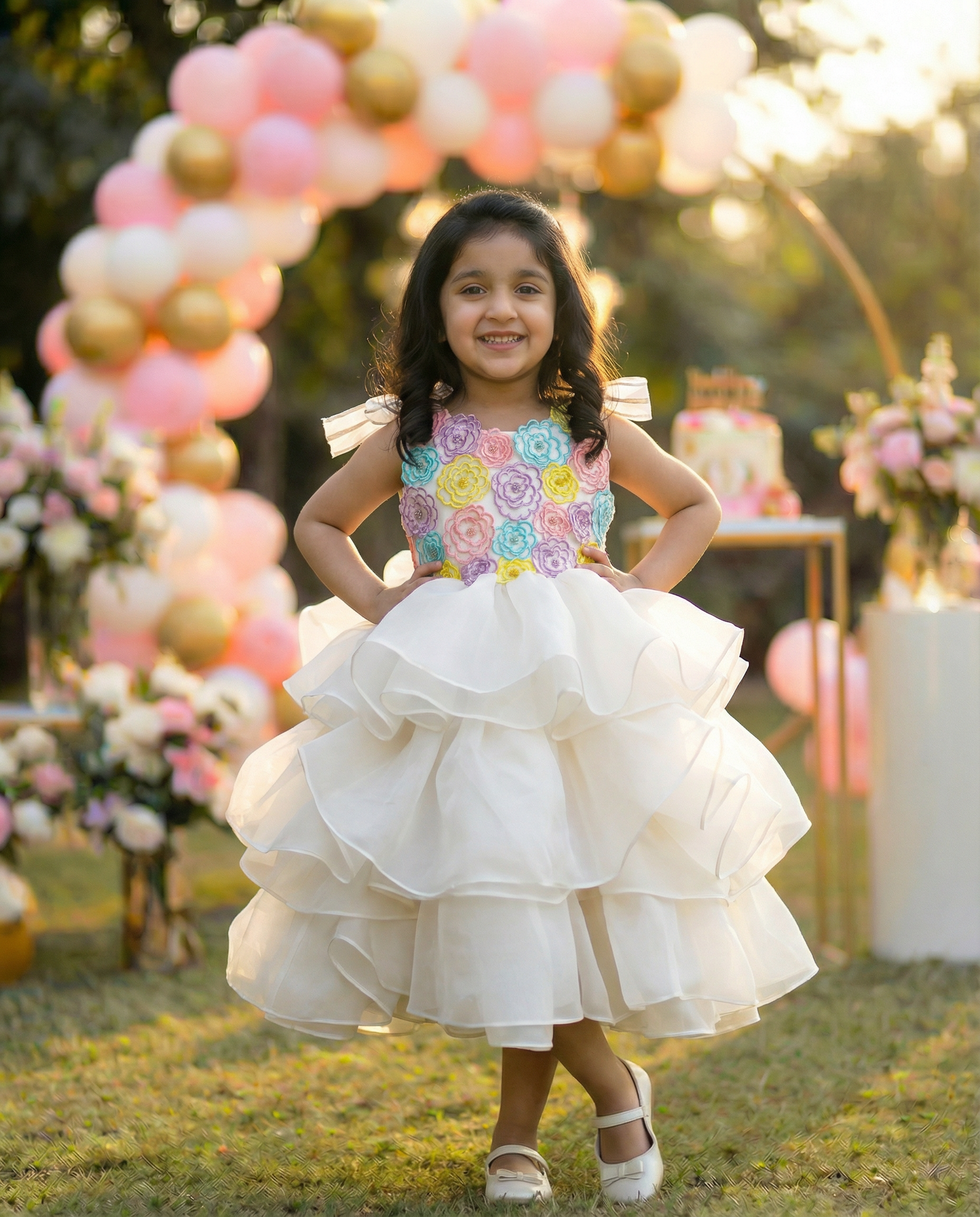 Whispers of spring dress