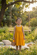 Load image into Gallery viewer, Noodle Strap Dress- Yellow
