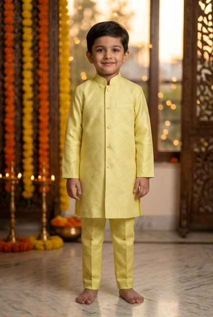 Pintucked Kurta set