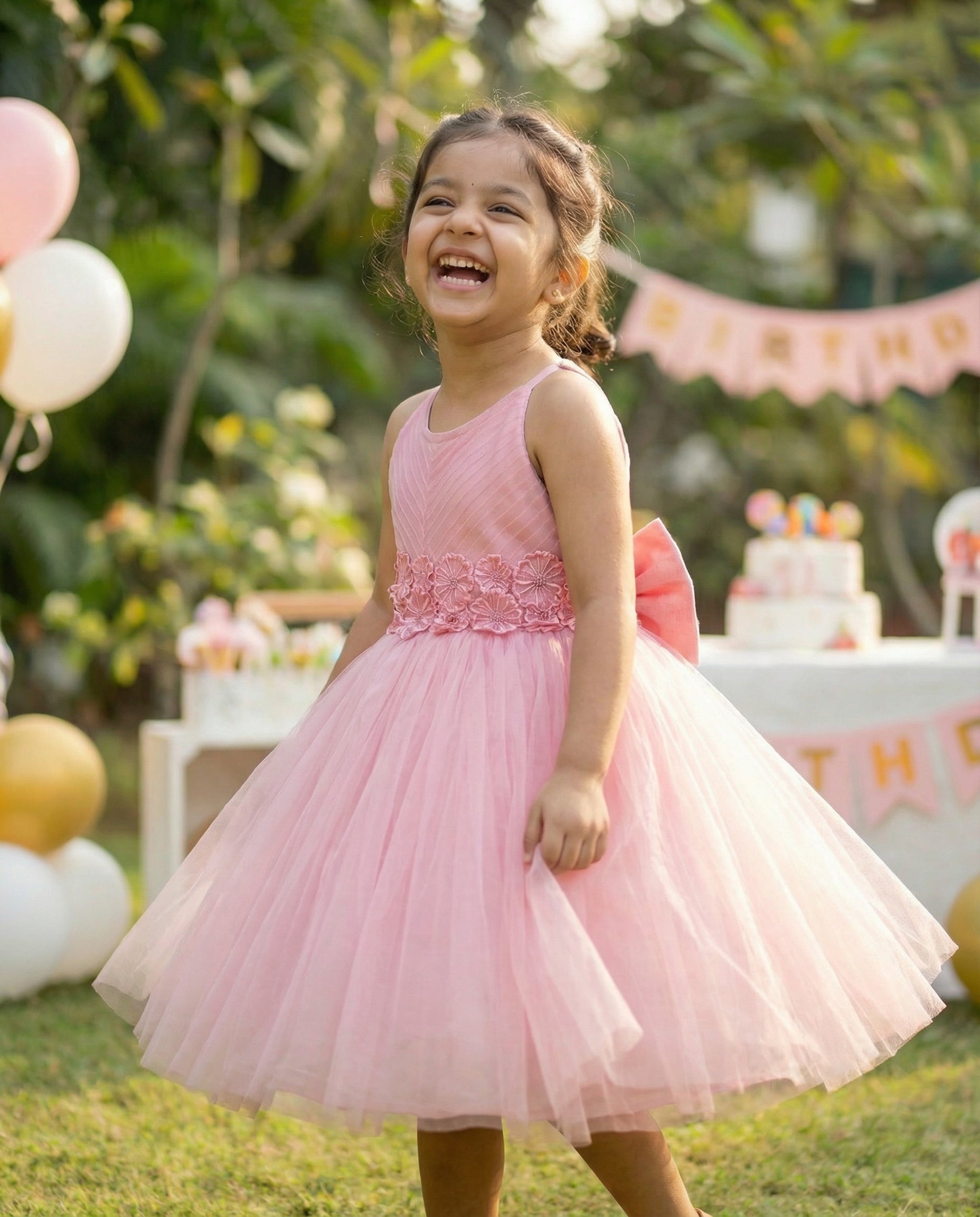 Petal Promise- Pink dress