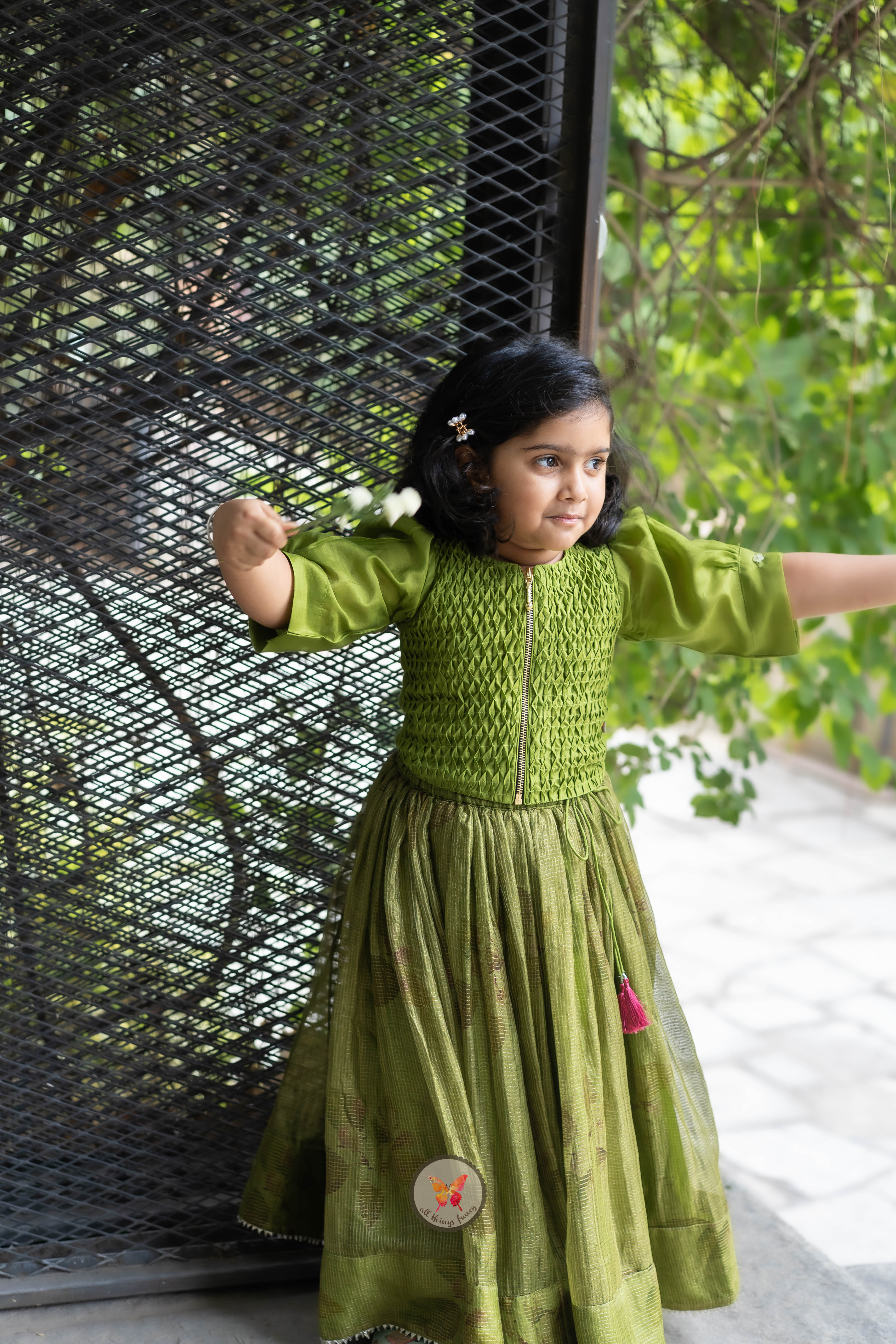 The Moss Green Flora Set