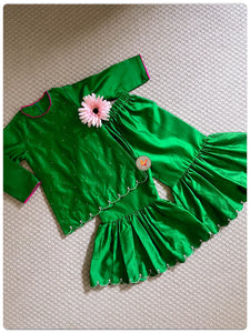 Hara Panna Sharara Set