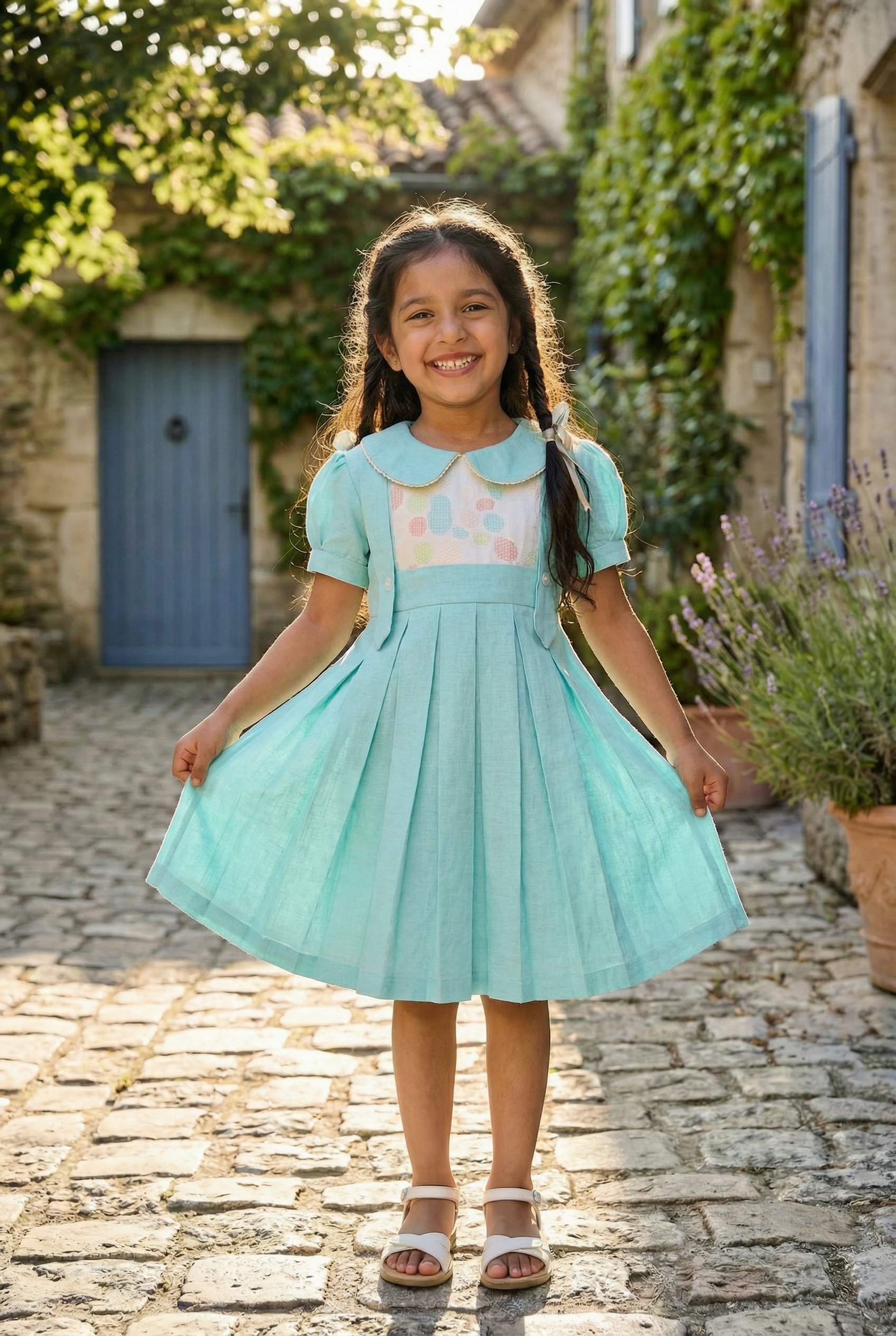 The suspended lake dress