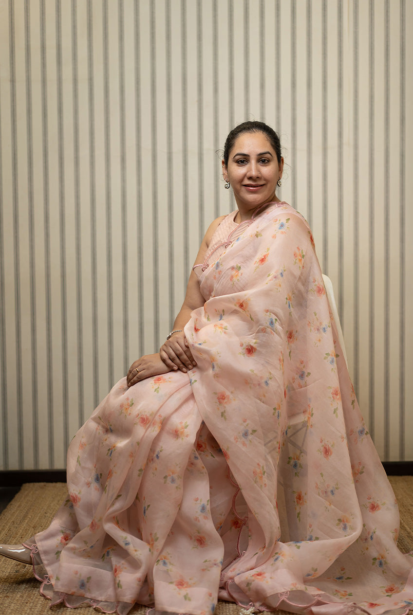 Strawberry Shortbread Sari