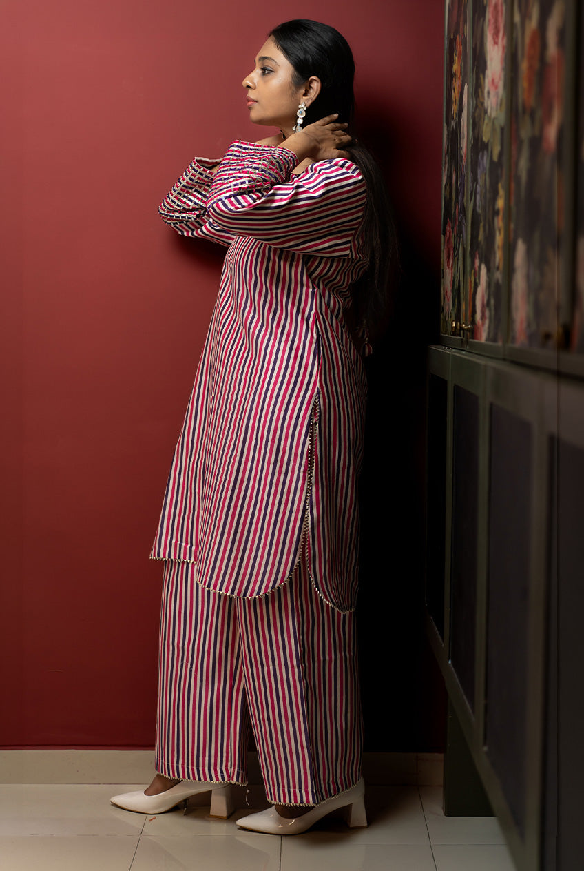 Sheesha wala Kurta set- Modern
