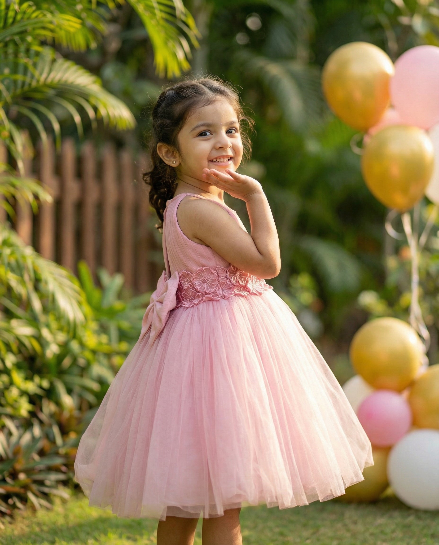 Petal Promise- Pink dress