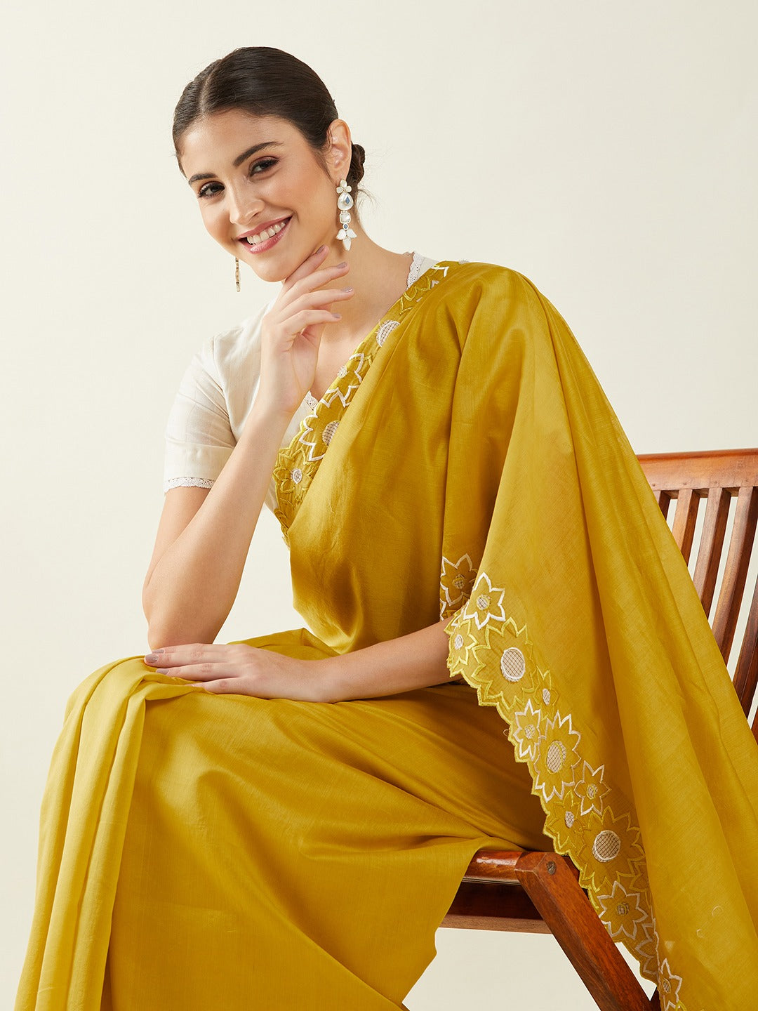 Nargis| Daffodil Saree