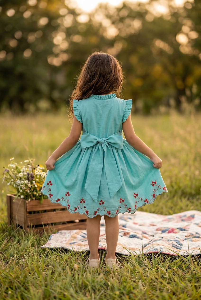 Urvi Dress blue