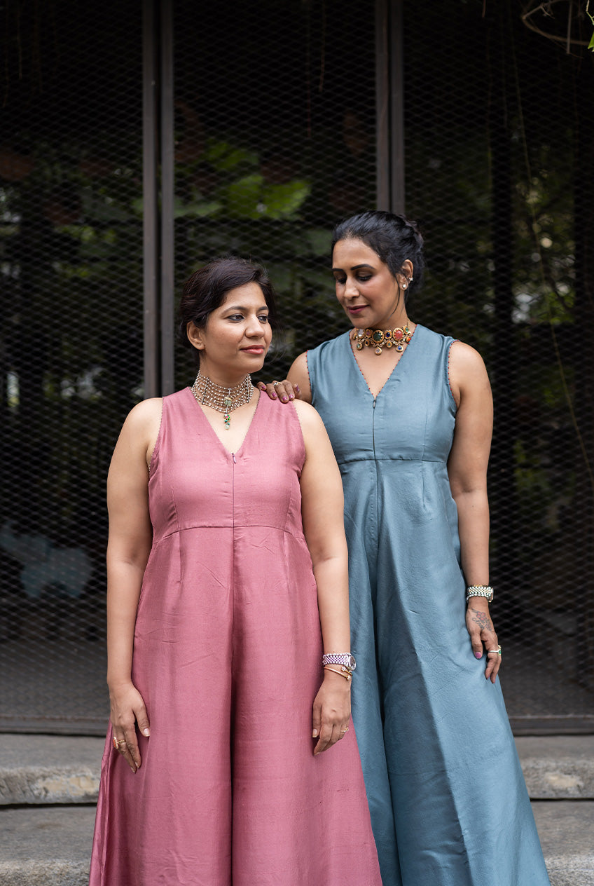 Meera Old Rose Jumpsuit